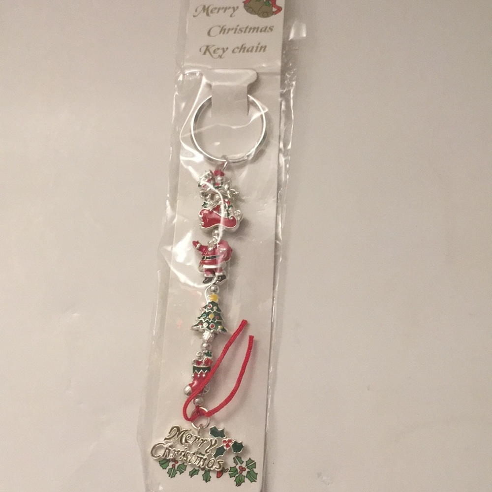 5 for $25 Christmas key chain